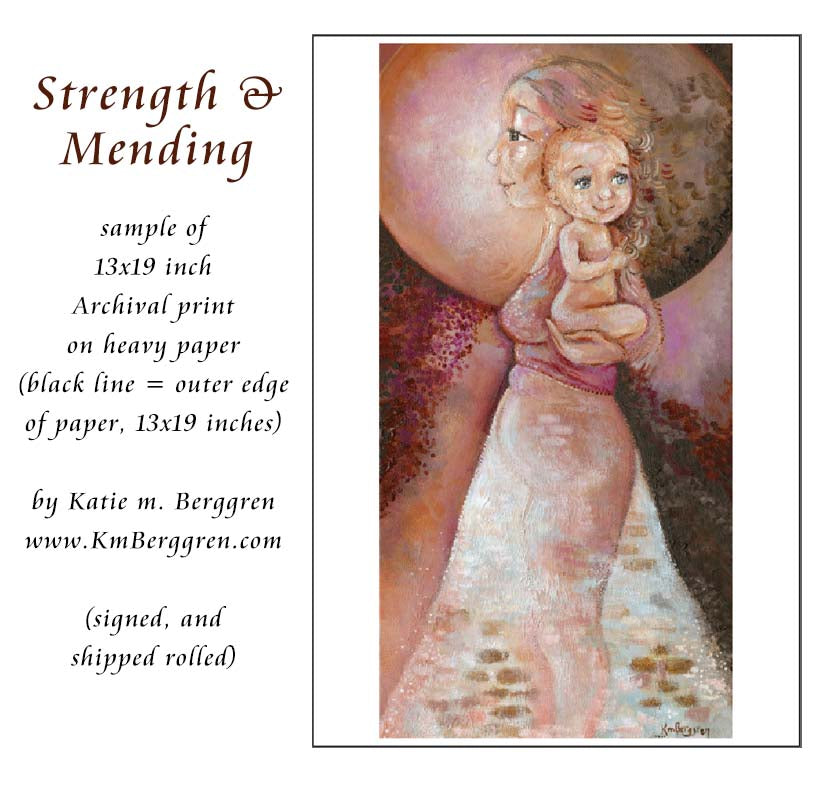 art of protection, confident strong woman, warrior woman art, warrior mother art, warrior femail, inspirational girl art, wall art for women therapist, artwork for hope and motivation, kmberggren, km berggren, kimberggren motherhood art