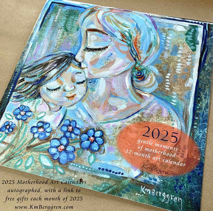 2025 Limited Edition Release, Signed Motherhood Art Calendar