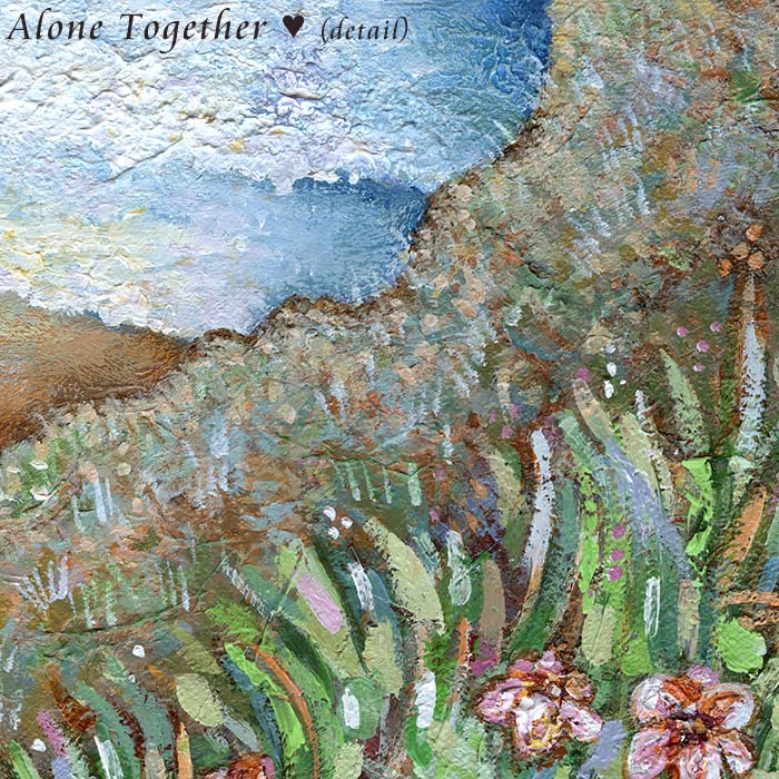 mother and daughter art, mother child painting, mother daughter painting, painting of mom and girl, mom and little girl painting, mom and little girl artwork, mommy and daughter, mother daughter painting, gift for grown daughter, gift for mother from grown daughter, original artwork on canvas, painting of women at the sea, women overlooking ocean, purple blue green painting, peaceful artwork, peaceful woman painting, peaceful daughter, sisters at the beach, sister painting, big and little sister