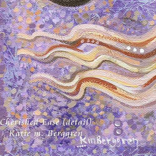 brunette mother with two daughters, blonde daughter and brown haired daughter, sisters art, painting of mom and sisters, mother daughter painting, mother and daughter artwork, mom and girls art, kmberggren, km berggren