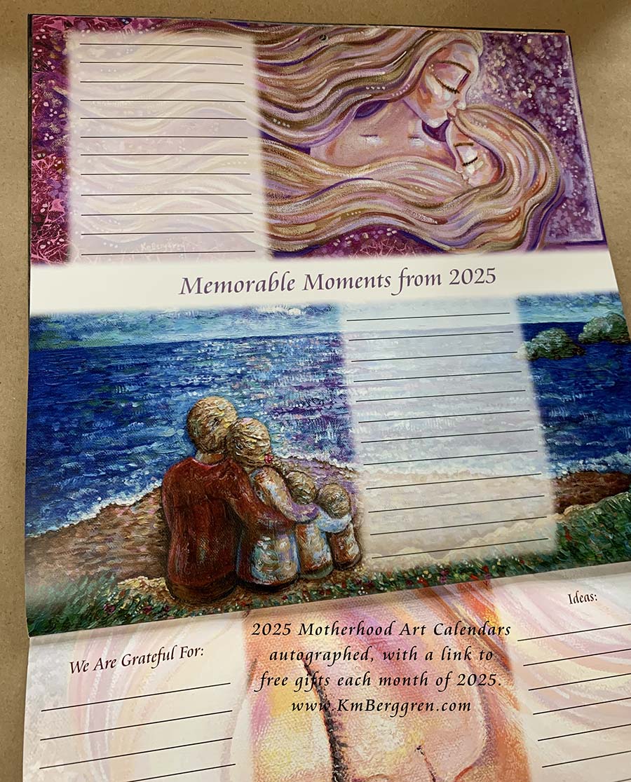 2025 Limited Edition Release, Signed Motherhood Art Calendar