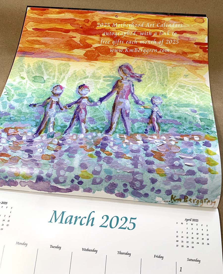 2025 Limited Edition Release, Signed Motherhood Art Calendar