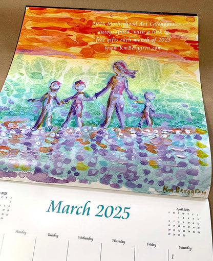 2025 Limited Edition Release, Signed Motherhood Art Calendar