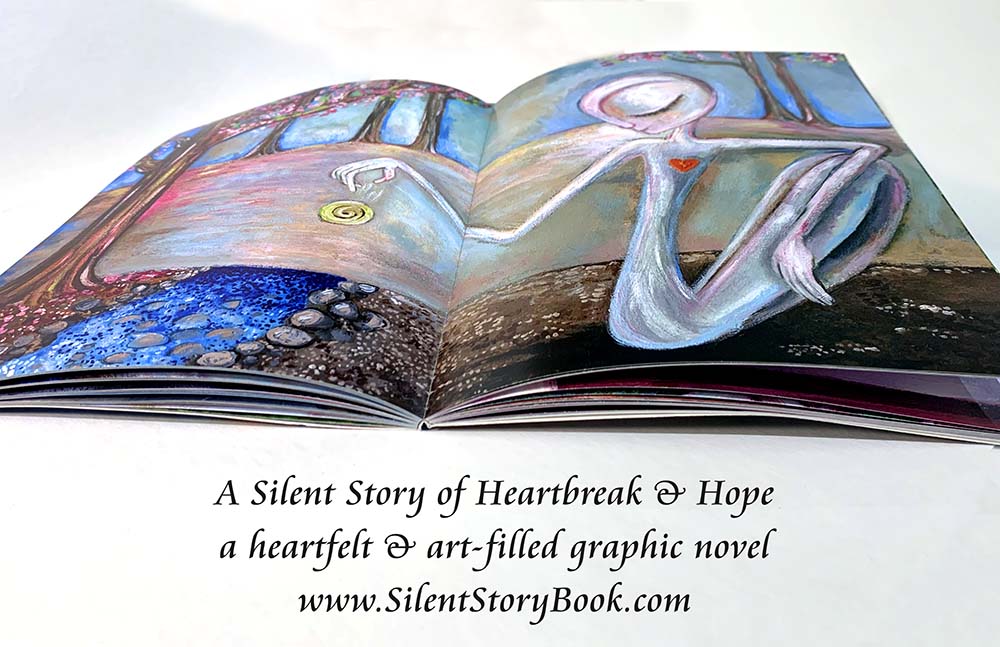 A Silent Story - by KmBerggren - a graphic novel of loss & hope –  KmBerggren Motherhood Art