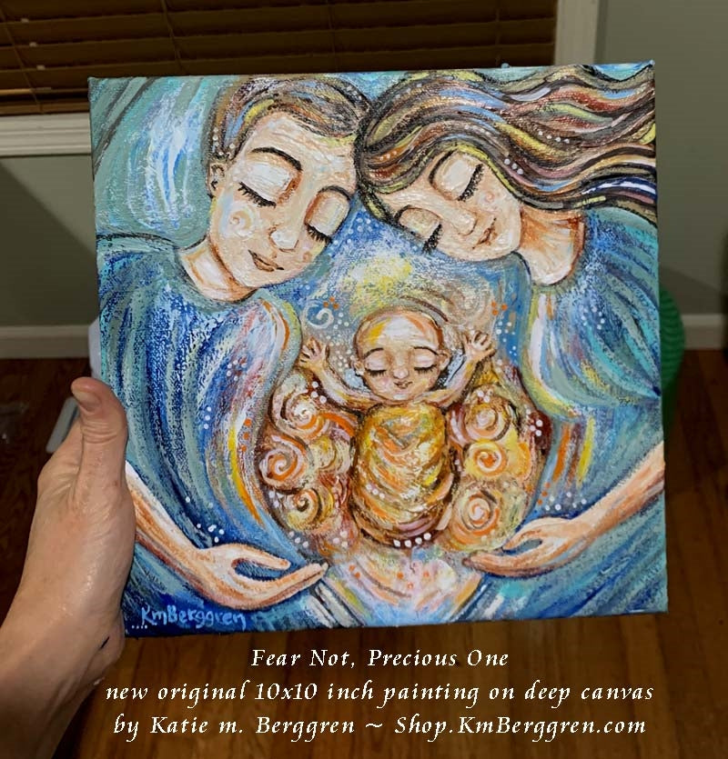 A sweet angel gift for a bereaved family, a tender keepsake to comfort a mother after miscarriage.