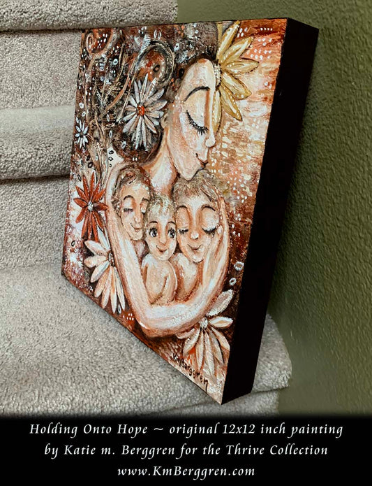 SOLD ♥ Holding Onto Hope - Original Painting