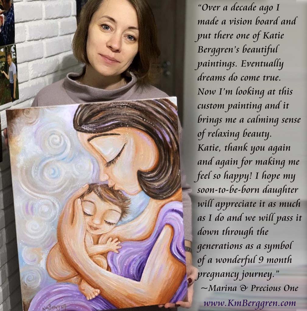 testimonial from a KmBerggren Custom Made Painting client