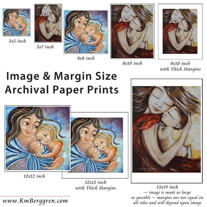 samples of art print sizes available from www.KmBerggren.com