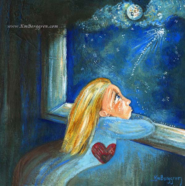 mother who is sad because of miscarriage artwork by KmBerggren from the Carry You With Me Storybook by Alanna Knobben