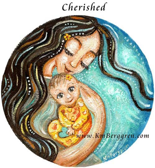 Motherhood CIRCLE Artwork ~ 14 print styles to choose from